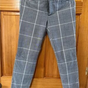 Banana Republic Blue Plaid Men's Dress Pants